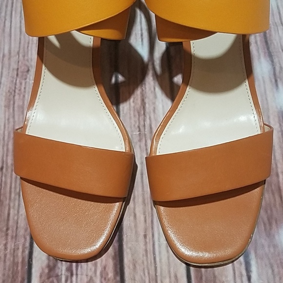 Cole Haan Fenley High Platform Leather Heels - Picture 5 of 8